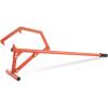 imageVEVOR 48quot Timberjack Log Lifter Adjustable Heavy Duty Log Roller Cant Hook Log Jack with Rubber Grip ampamp Triangular Support Log Cant Hook Logging Tools for Rolling and Lifting Logs up to 25quot DiaSteel Handle 48 for Up to 25 Logs
