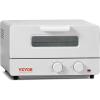 imageVEVOR 5IN1 Steam Oven Toaster 12L Convection Oven 1300W Steam Toaster Oven Countertop Combo with Grill Pizza Pan Gloves 2 Slices Toast 6inch Pizza Home and Commercial Use