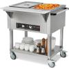 imageVEVOR 5Pan Commercial Food Warmer 5 x 206QT Electric Steam Table 3750W Professional Buffet Catering Food Warmer with Acrylic Sneeze Guard Food Grade Stainless Steel Server for Party Restaurant2Pan