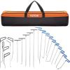 imageVEVOR 73 PCS Dent Repair Kit Auto Car Body Paintless Dent Removal Tool Kit Golden Lifter Bridge Puller Slide Hammer Tool Kit for Automobile Body Washing Machine Refrigerator21 Pcs with 21 Rods