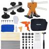 imageVEVOR 73 PCS Dent Repair Kit Auto Car Body Paintless Dent Removal Tool Kit Golden Lifter Bridge Puller Slide Hammer Tool Kit for Automobile Body Washing Machine Refrigerator60PCS