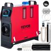 imageVEVOR 8KW Diesel Heater All in One DC1224V Fast Heating Diesel Air Heater with Remote Control and Color Digital Display Low Noise Voice Announcement for RV Truck Camper Van Boat and TrailerRedblack
