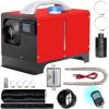 imageVEVOR 8KW Diesel Heater Diesel Heater All in One with Automatic Altitude Adjustment Max 18045 ft Bluetooth App Control Remote Control and LCD Portable Diesel Air Heater for Vehicles and OutdoorsRed