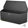imageVEVOR Aluminum Alloy Tongue Box  Heavy Duty Trailer Storage with Lock Keys  Utility Tongue Box for Pickup Truck RV 29quotx162quotx18quot36