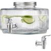 imageVEVOR Beverage Dispenser 08 Gallon Drink Dispensers for Parties Glass Juice Dispenser with NoDrip Spigot and Lid Iced Tea Lemonade Juice Water Dispensers for Restaurants Hotels Parties