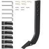 imageVEVOR Box Blade Shank 18 Scarifier Shank 4 Holes Box Scraper Shank Ripper Shank with Removable Tapered Teeth and Pins Adjustable Shanks Assembly for Replacement Digging Plowing 6PCS18 5PCS