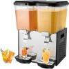 imageVEVOR Commercial Beverage Dispenser 3 Tanks 18 L  19 QT Per Tank Juice Dispenser 512W Stainless Steel Ice Tea Drink Machine with 45F54F Cooling Temperature for Cold Drink Restaurant Bar Party18L2
