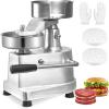 imageVEVOR Commercial Burger Patty Maker 130mm5inch Hamburger Beef Patty Maker Heavy Duty FoodGrade Stainless Steel Bowl Burger Press Machine Kitchen Meat Forming Processor with 1000 Pcs Patty Papers5 inch