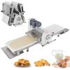 imageVEVOR Commercial Dough Sheeter Machine 197Inch Reversible Puff Pastry Sheeter and Fondant Roller Electric Dough Roller 014quot Adjustable Thickness Folding Dough Sheeter for Bakeries Pastries197 inch