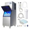 imageVEVOR Commercial Ice Maker 360LBS24H Ice Making Machine with 3307LBS Large Storage Bin 700W Auto SelfCleaning Ice Maker Machine with 35inch LED Panel for Bar Cafe Restaurant Business360LBS24H