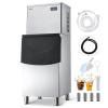 imageVEVOR Commercial Ice Maker Machine 450LBS24H IceMaking Machine with 250LBS Stainless Steel Storage Bin Auto SelfCleaning Ice Maker with Touchscreen for Bar Cafe Restaurant Business Commercial