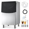 imageVEVOR Commercial Ice Maker Storage Bin 250 LBS Capacity IceBin Stainless Steel Commercial Ice Storage Bin with Adjustable AntiSlip Rubber Feet Suitable for Restaurant Hotel and Beverage Shops