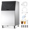imageVEVOR Commercial Ice Maker Storage Bin 300 LBS Capacity Stainless Steel IceBin Commercial Ice Storage Bin with Adjustable AntiSlip Rubber Feet Suitable for Restaurant Hotel and Beverage Shops