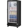 imageVEVOR Commercial Merchandiser Refrigerator 1147 CUFT Glass Door Display Refrigerator Upright Beverage Refrigerator Cooler Merchandiser with 4 Adjustable Shelves Casters Soft LED Light Black57 cuft