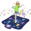imageVEVOR Dance Mat 8Button Dance Mixer Rhythm Step Play Mat Electronic Dance Pad with SingleTwo Player Modes Adjustable Volume Builtin Music 8 Challenge Levels Toys Gifts for 3 Year Old GirlsBluetooth