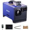 imageVEVOR Diesel Heater 8KW DC 12V24V All in One Portable Diesel Air Heater with Remote Control and LCD Display Fast Heating Low Noise 13 Gal Fuel Tank for Vehicles RVs Vans Tractors and TrucksAll in oneW