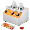 imageVEVOR Electric Cheese Dispenser with Pump 23 Qt Commercial Hot Fudge Warmer Plastic Pump Dispenser 86230 Temp Adjustable Nacho Cheese Sauce Warmer for Hot Fudge Cheese Caramel08L2
