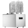 imageVEVOR Electric Commercial Glass Washer 5Brush Bar Glass Cleaner 1200 CupsHour Wine Glass Cleaning Machine Bar Glass Washer for Champagne Glasses Beer Cups Mugs Perfect for Bars and CafesGlass Polisher