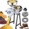 imageVEVOR Electric Grain Mill Grinder 3000W Spice Grinders Commercial Corn Mill with Funnel Thickness Adjustable Powder Machine Heavy Duty Feed Flour Cereal Mill Wheat Grinders Dry ampamp Wet GrinderWetDry
