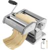 imageVEVOR Electric Pasta Maker 150W Automatic Noodle Maker Machine with 8 Pasta Shapes 4 Intelligent Modes 500g Flour Capacity Pasta Maker Machine with Measuring Cups Cleaning Brush for Home KitchenSilvermanual