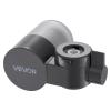 imageVEVOR Faucet Mount Water Filter Horizontal Water Purifier for Sink Tap Carbon Fiber Filters Removes Chlorine Lead with 1 Filter Fits Most Kitchen or Bathroom Faucets Gray
