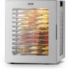 imageVEVOR Food Dehydrator 10 Trays Stainless Steel Food Dehydrator Machine 1000W Dehydrators with Digital Adjustable Timer ampamp Temp Dehydrator for Jerky Herb Meat Beef Fruit Dog Treats and Vegetables12Trays