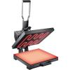 imageVEVOR Heat Press 16x24 1700W Power Heat Press Machine Fast Heating High Pressure Heat Press Machine for TShirt Digital Industrial Sublimation Printer for Heat Transfer Vinyl Easy to Use Black15x15Black