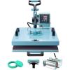 imageVEVOR Heat Press Machine 12 x 15 inch 5 in 1 Heat Transfer Machine with 30 oz Tumbler Press 360 Swing Away TShirt Pressing Digital Precise Control for TShirtsMugsHatsPlates Green5in115x15Green30OZ