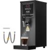 imageVEVOR Hot Water Dispenser Commercial Water Boiler 1500W with 316 Stainless Steel Heating Tube 50LH Stepbystep Fast Heating Electric Water Warmer for Coffee Tea Restaurant Office 15L106 Quarts