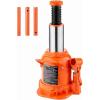 imageVEVOR Hydraulic Bottle Jack 20 Ton44092 lbs Low Profile Welded Bottle Jack with 669126 Lifting Range ampamp 3Section Long Handle for Car Pickup Truck RV Auto Repair Industrial Engineering20T