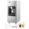 imageVEVOR Ice Dispenser Ice Storage Bin with 180 Lbs Storage Capacity 20 LbsMin Automatic Ice Dispensing with Crusher Height Adjustable Feet for Commercial Ice Maker Machine Restaurant and Hotel180 Lbs Ice Storage Bin