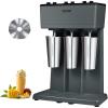 imageVEVOR Milkshake Maker Machine 375W Commercial Milk Shake Maker Mixer Single Head Drink Mixer Blender Machine 3Speed Milkshake Blender with 277oz Stainless Steel Cup for CommercialTriple Heads