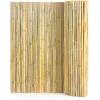 imageVEVOR Natural Rolled Bamboo Fence EcoFriendly Privacy Screen  6 ft H x 8 ft L x 075 in D Decorative for Garden Backyard Balcony Patio Pool SideRolled Fence