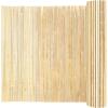 imageVEVOR Natural Rolled Bamboo Fence EcoFriendly Privacy Screen  6 ft H x 8 ft L x 075 in D Decorative for Garden Backyard Balcony Patio Pool SideSlat Fence