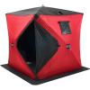 Red 3-4 Person Insulated Ice Fishing Tent