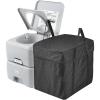 imageVEVOR Portable Toilet for Camping RV Toilet with Carry Bag 53 Gal Waste Tank ampamp 32 Gal Flush Tank PushButton Pressurized Flush Commode Leakproof and Odourless Travel Toilet for Camping Car53 Gal