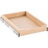 imageVEVOR Pull Out Cabinet Organizer 17quotW x 21quotD Cabinet Drawer Soft Close Slide out Shelf HeavyDuty Sliding Wood Drawer Bottom and Side Assembly Base Cabinet Organization for Kitchen Pantry Bathroom1 Tier