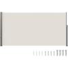 imageVEVOR Retractable Side Awning 71x 138 Outdoor Privacy Screen 180g Polyester WaterProof Retractable Patio Screen UV 30 Room Divider Wind Screen for Patio Backyard Balcony GrayBeige