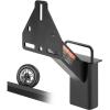 imageVEVOR Spare Tire Carrier Trailer Spare Tire Mount 160 lbs Capacity Utility Trailer Accessories Fits Most 4 ampamp 5 ampamp 6 ampamp 8 Lugs Wheels on 4quot 425quot 45quot 475quot 5quot 55quot 6quot 65quot Bolt PatternsSinglebolt