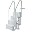 imageVEVOR Swimming Pool Ladder 4Step Double Handrails Stairs with NonSlip Heavy Duty Steps Reliable 400 lbs Max Load Capacity for 4854 in Inground ampamp AboveGround Pools of Any Decking Surface Grey