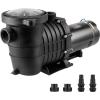 imageVEVOR Swimming Pool Pump 15HP 115V 1100W Single Speed Pumps for Above Ground Powerful Pool Pumps with Strainer Filter Basket 5280 GPH Max Flow Certification of ETL for Security220V Single Speed