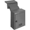 imageVEVOR Through The Wall Drop Box Heavy Duty Steel Through The Wall Mailbox with 2879quot 13quot Combination Lock 125x63x169 Mail Drop Box BlackGray