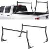 imageVEVOR Truck Rack 1934inch Extendable Truck Ladder Rack 386quot436quot Adjustable Height 250 lbs Capacity Steel Ladder Rack for Truck Heavy Duty Truck Bed Rack for Kayak Surfboard Lumber LadderDrilling