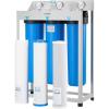 imageVEVOR Whole House Water Filter System 3Stage  Sediment IMR CTO  45quot x 20quot Home Water Purifier Filter Reduce Iron Manganese Chlorine Bad Taste Odor RustAntiScale Protection