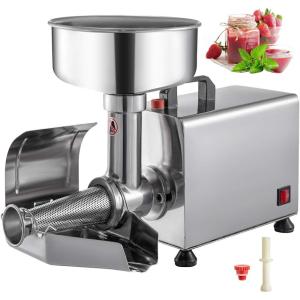 imageVBENLEM 110V Electric Tomato Strainer 370W Commercial Grade Tomato Milling Machine Stainless Steel Tomato Press and Strainer 90160 KgH Pure Copper Motor Food Strainer and Sauce Maker