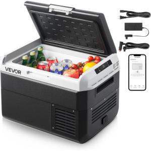 imageVEVOR 10 Quart 12 Volt Portable Mini Freezer Car Compressor Fridge Cooler264QT