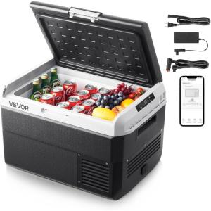 imageVEVOR 10 Quart 12 Volt Portable Mini Freezer Car Compressor Fridge Cooler423 QT