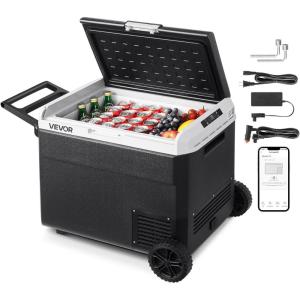 imageVEVOR 10 Quart 12 Volt Portable Mini Freezer Car Compressor Fridge Cooler634QT