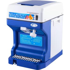 imageVEVOR 110V Electric Shaved Ice Machine 500W Snow Cone Maker Tabletop wAdjustable Ice Texture Ice Shaving Machine 265LBshr for Home and Commerical Use265LBSH500W