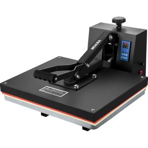 imageVEVOR 16x20 Heat Press 1700W High Pressure Clamshell Heat Press Machine for T Shirts Large Professional Digital Control Heat Transfer Machine for Sublimation Vinyl Heat Transfer Projects